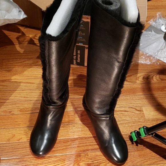 Couleur Pourpre Ladies boots nwt size 40/10 - Picture 2 of 8
